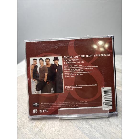 98 Degrees – Give Me Just One Night Una Noche CD Limited Edition - Picture 2 of 5